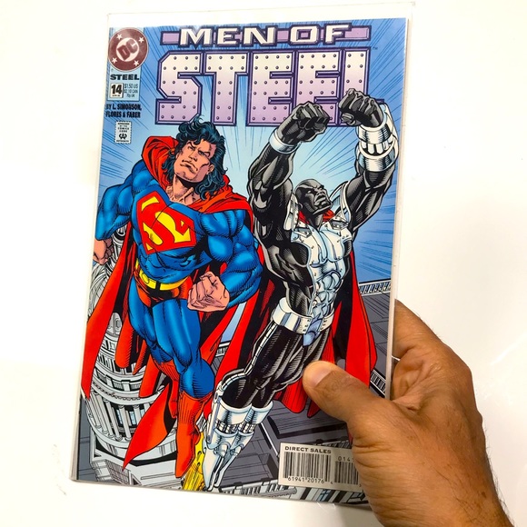 Other - DC (1995) STEEL #14 - April - "Men of Steel" -- 9.4 NM